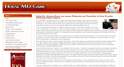 Desktop Screenshot of housemdgame.com